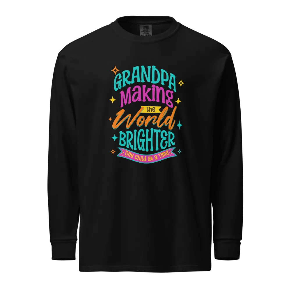 Grandpa's World Brightener Long Sleeve Shirt product image (1)