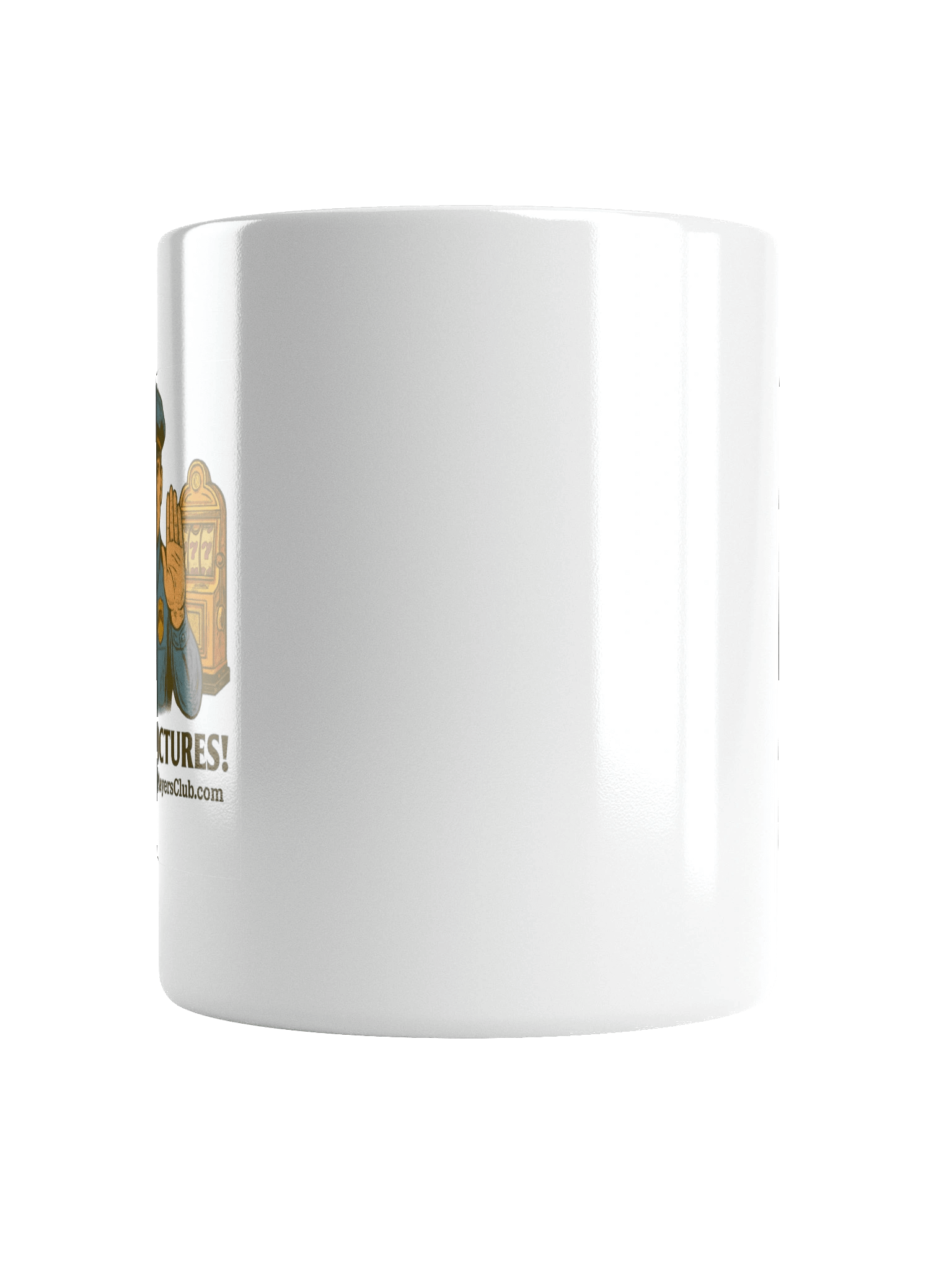 White NO PICTURES Mug - Uniform Edition product image (17)