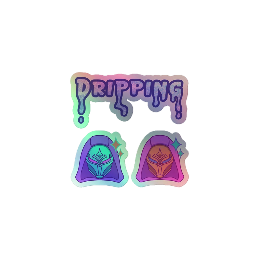 Dripping Hunter Holographic Stickers product image (1)