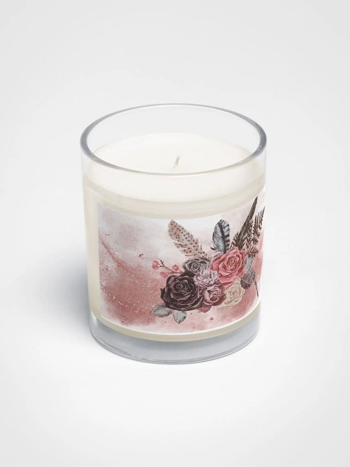 Dark Floral Candle product image (2)
