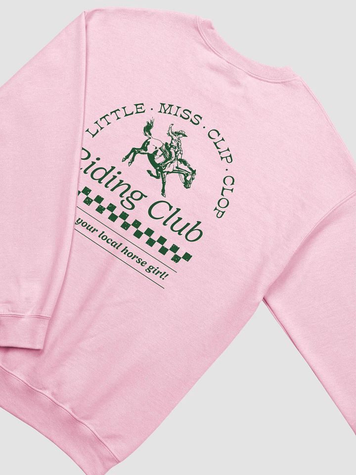 LMCC riding club printed crewneck product image (1)