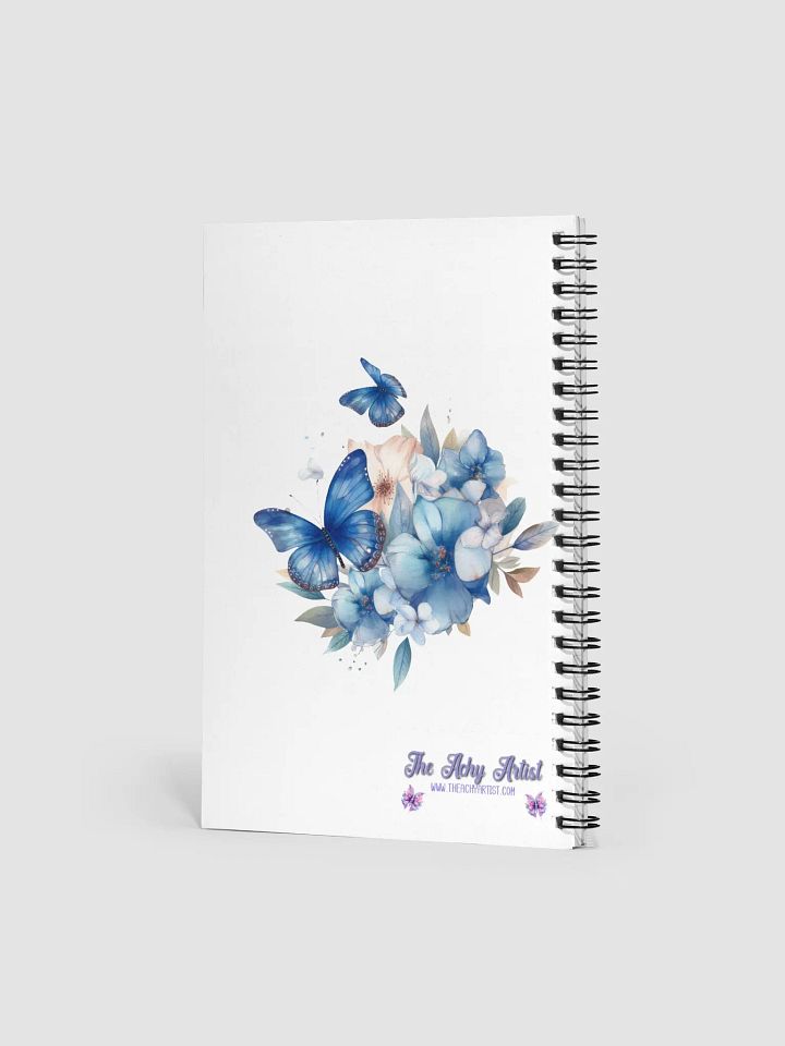 Motivational Botanical Bliss Spiral Notebook product image (2)