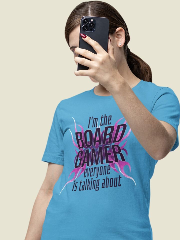 Popular Board Gamer Shirt - Aqua product image (1)