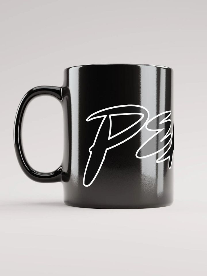 Peace - Keep It Simple - Black Glossy Mug product image (2)