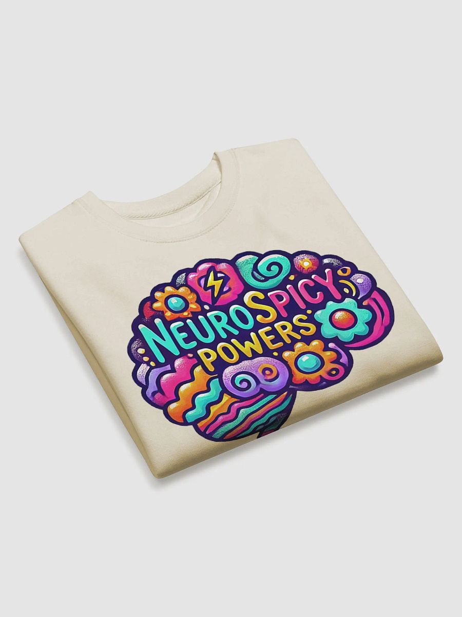 Neurospicy Powers Crewneck Sweatshirt product image (11)
