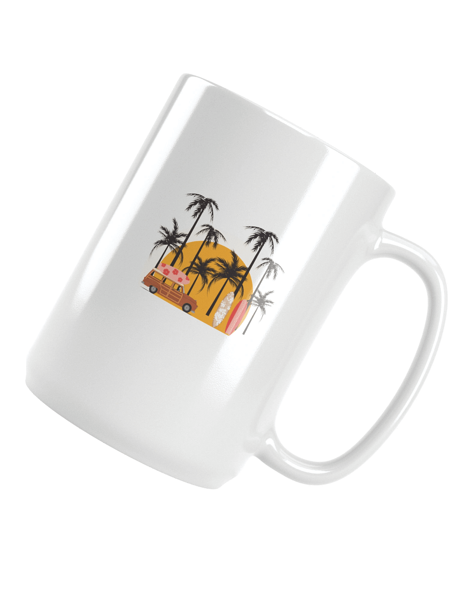 Retro Surf Wagon | Vintage Vibes & Coastal Dreams Mug product image (4)