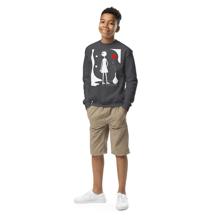 Gildan Youth Crew Neck Sweatshirt product image (1)