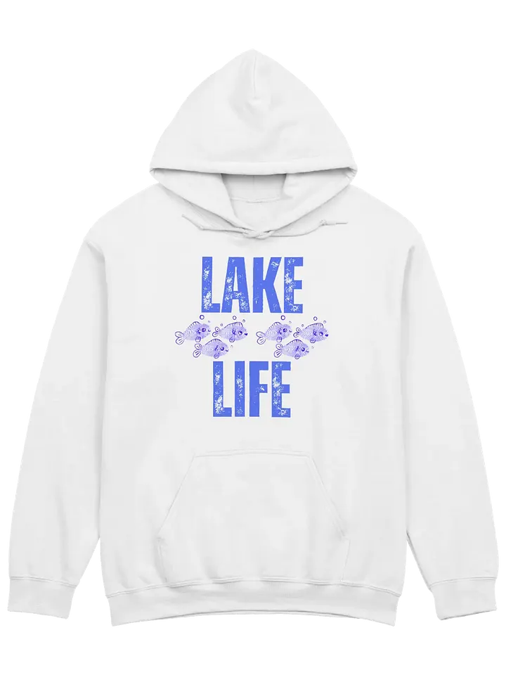 Lake Life Hoodie with Swimming Fish product image (1)