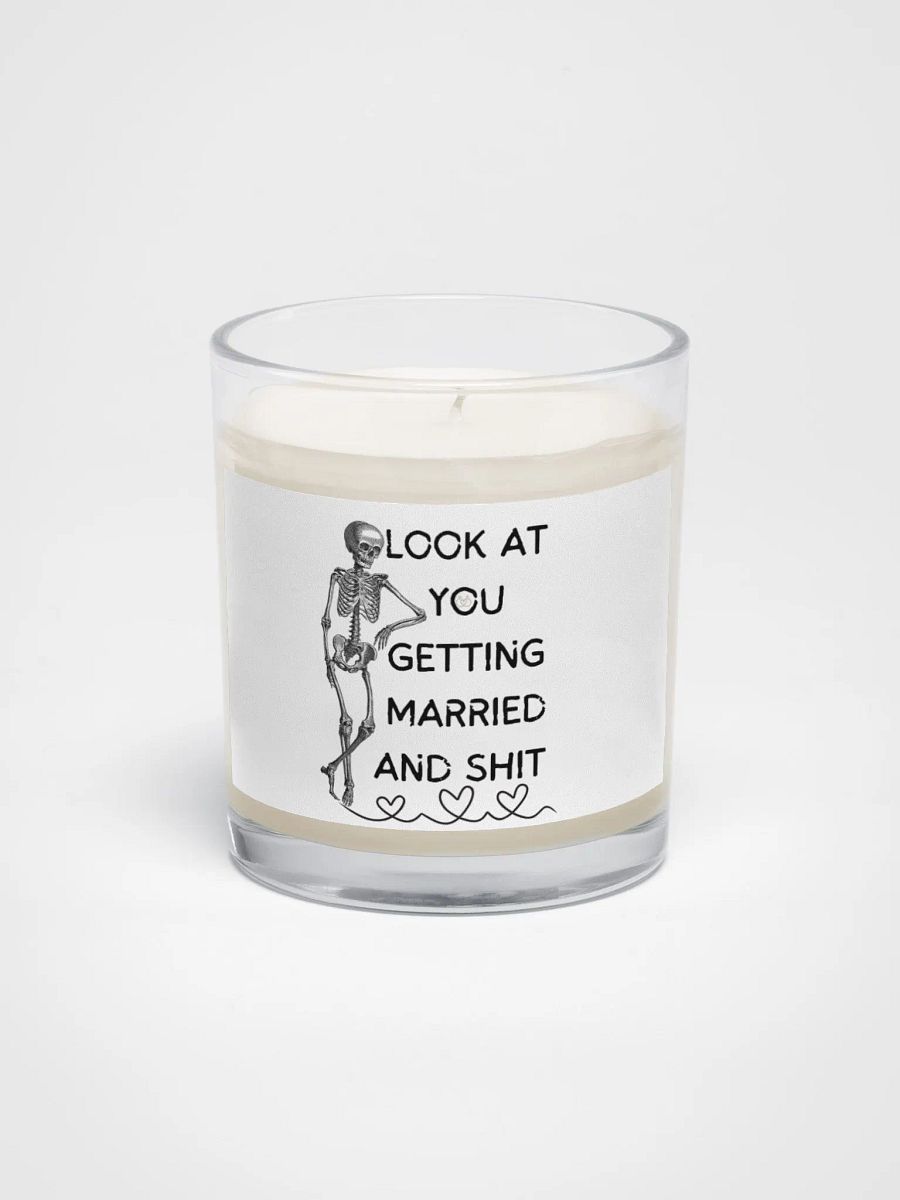 Eternal Love Skeleton Candle product image (1)