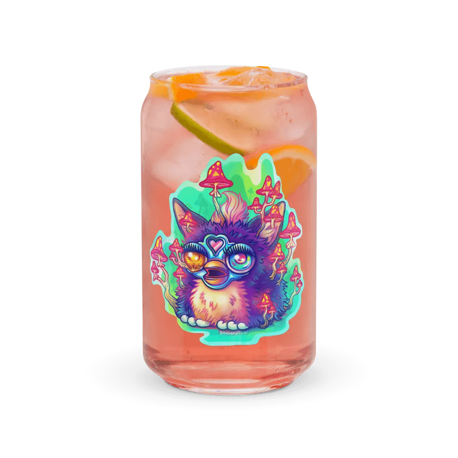 Nostalgia Fungus Creature Can-Shaped Glass product image (8)