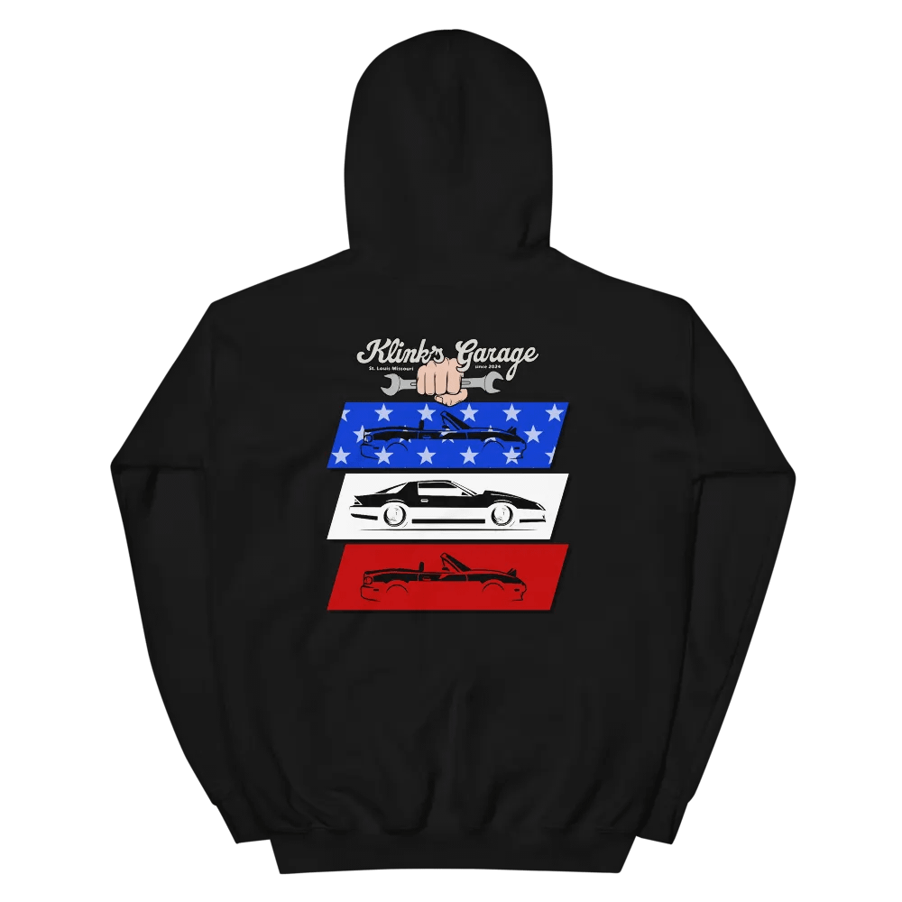 Klink's Garage embroidered Hoodie. product image (3)