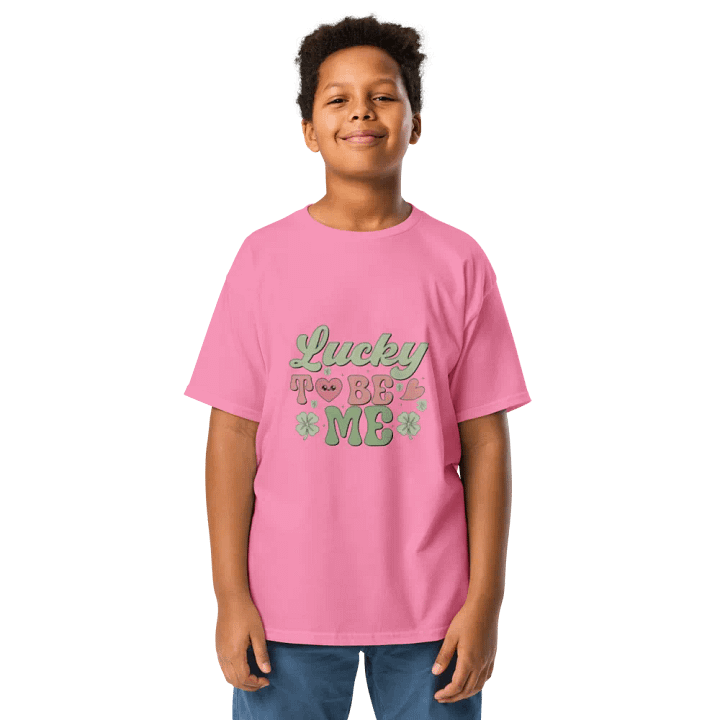 Kids T-Shirt Lucky To Be Me product image (1)
