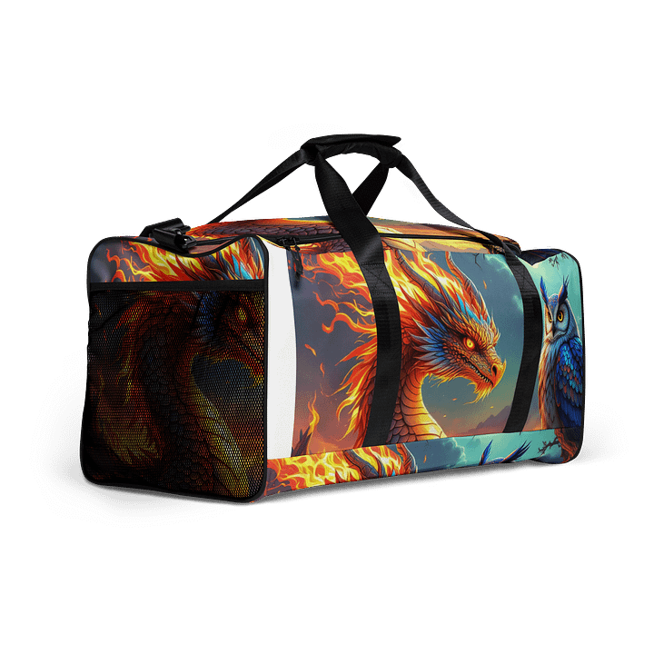 Dragon & Owl Mystical Duffle Bag product image (2)
