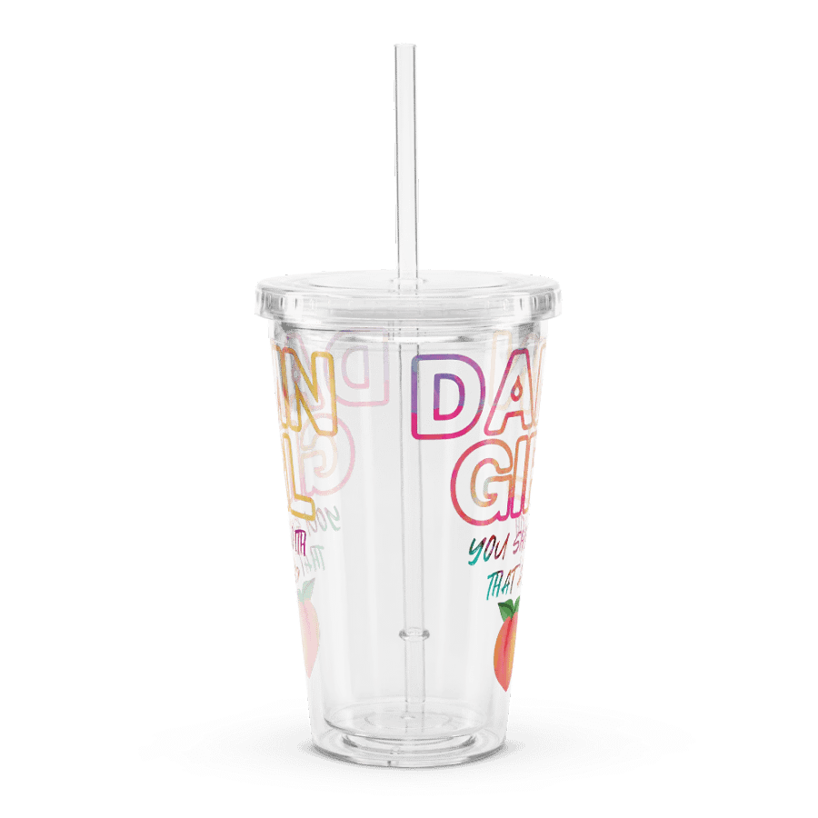 DAMN Girl Plastic Tumbler product image (3)