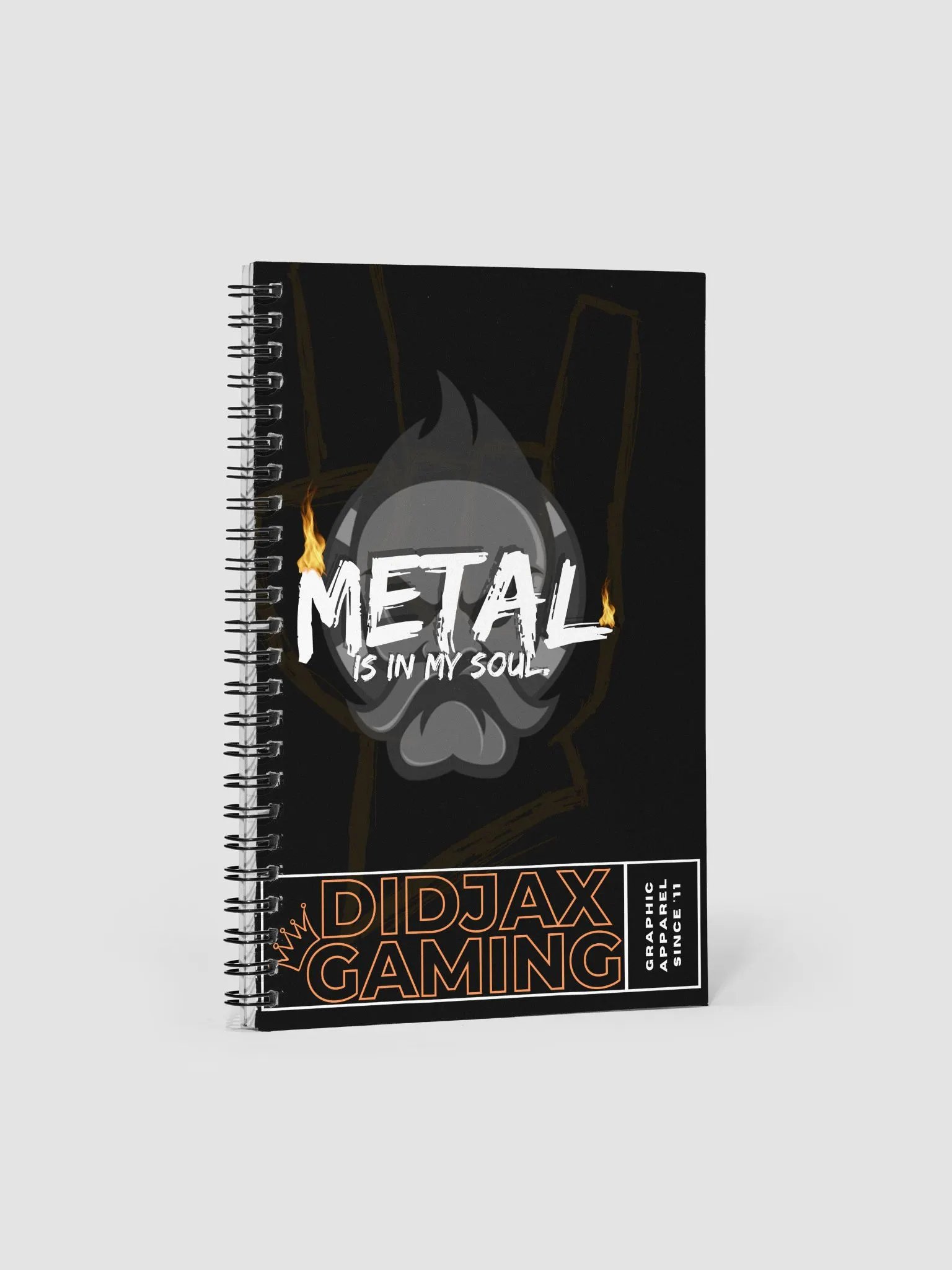Didjax Metal Is My Soul Notebook product image (1)