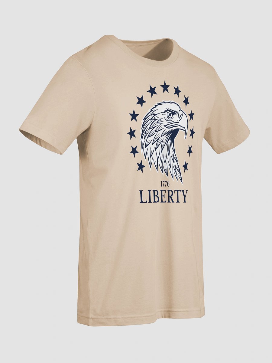 Liberty Patriotic Eagle Graphic Supersoft Unisex T-Shirt product image (105)