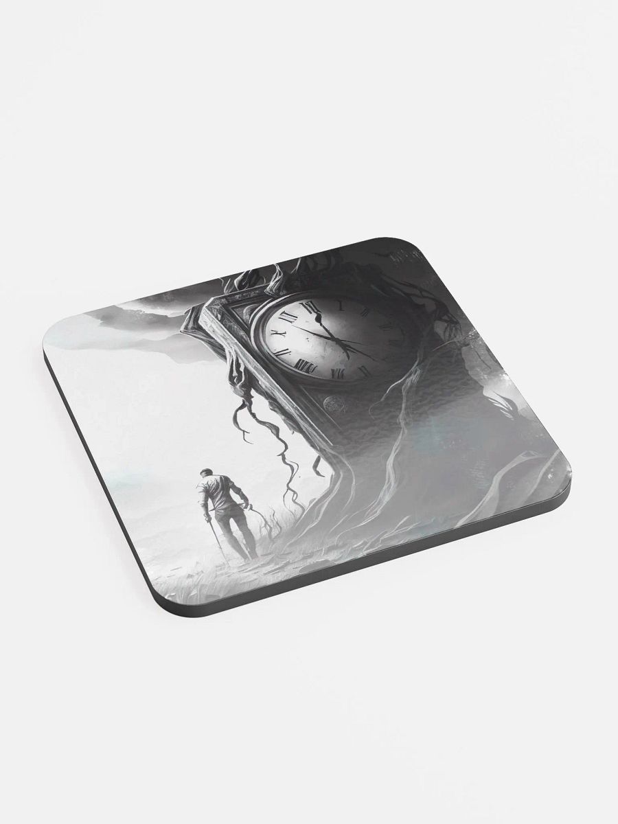 End Of Time Glossed Cork Coaster product image (2)