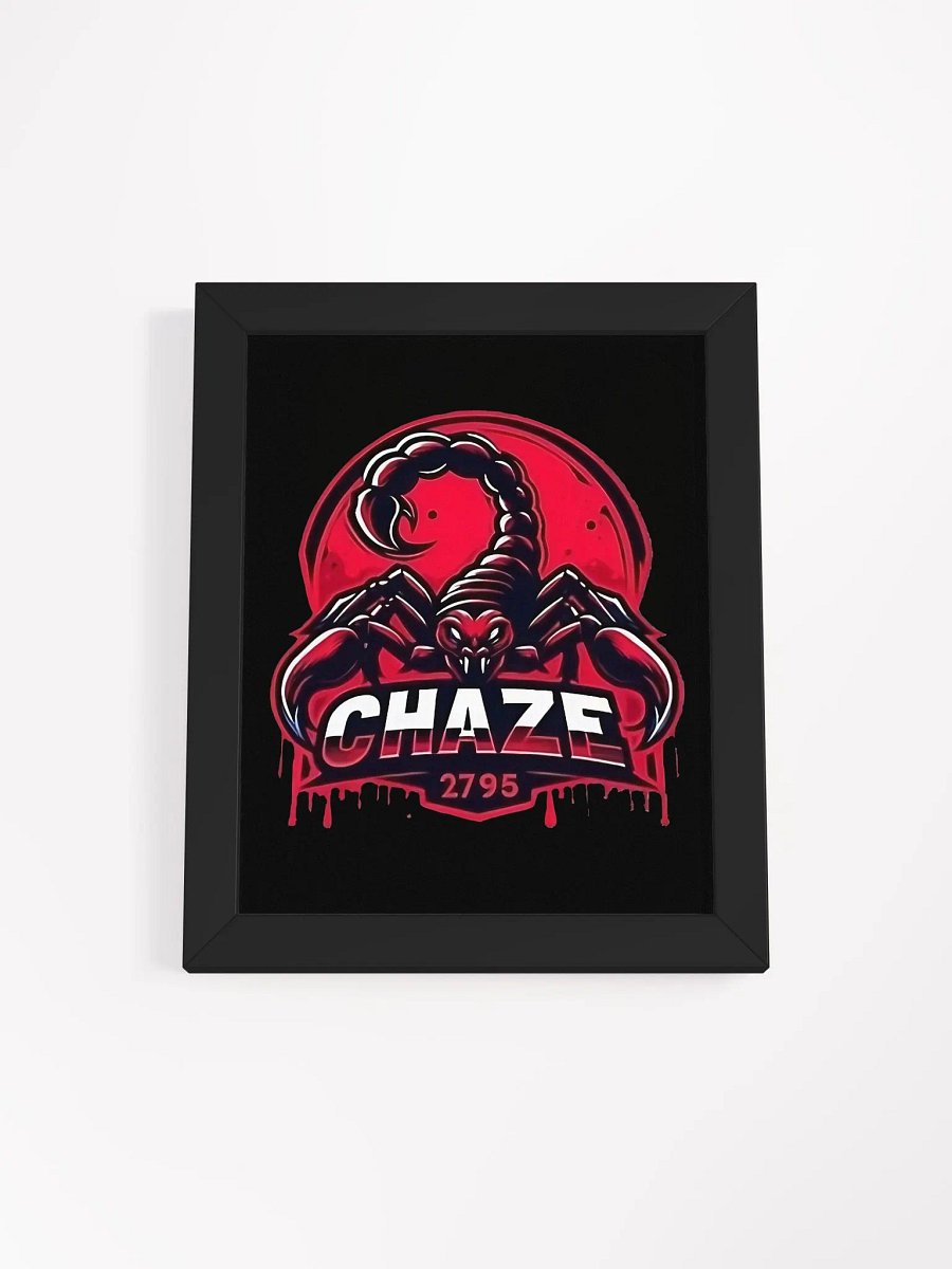 CHAZE | Logoposter, gerahmt product image (1)
