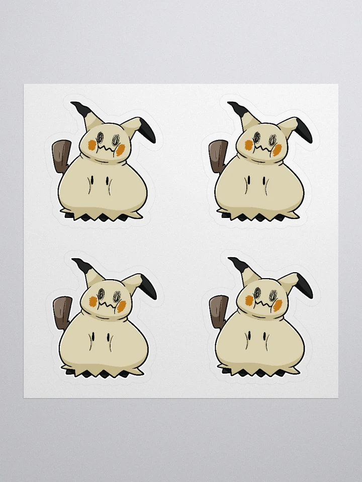 Chubby Mimikyu Sticker Sheet product image (1)
