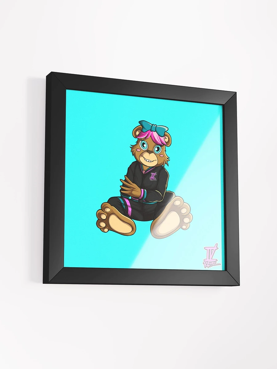 Sitting Girl Bear Poster product image (3)