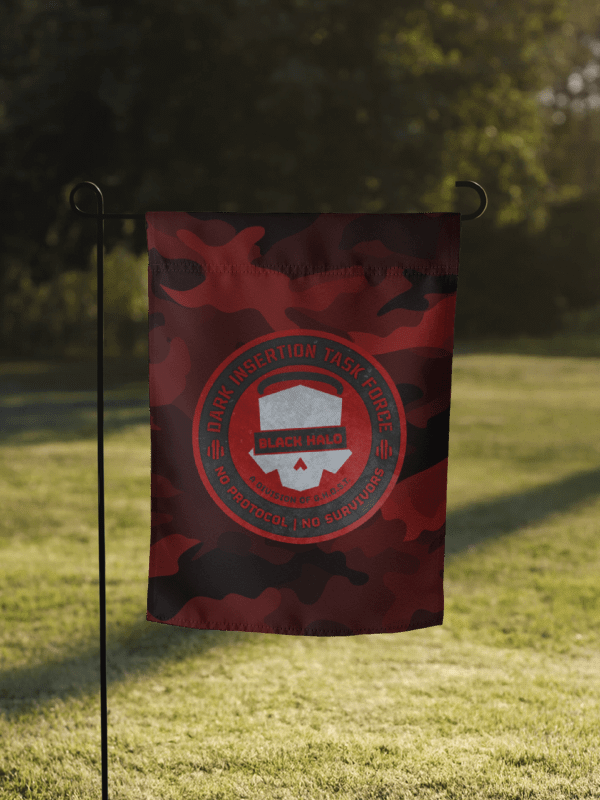 Ricky's Black Halo Banner Flag product image (1)