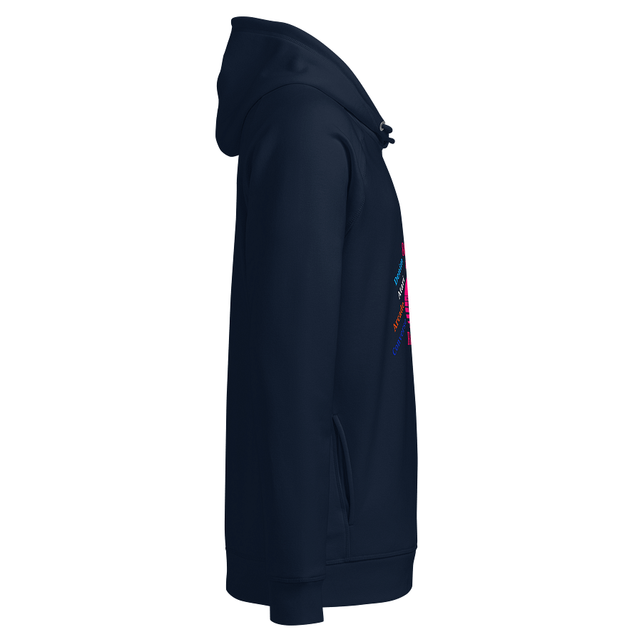 Retro VHS Circle Unisex Hoodie product image (4)