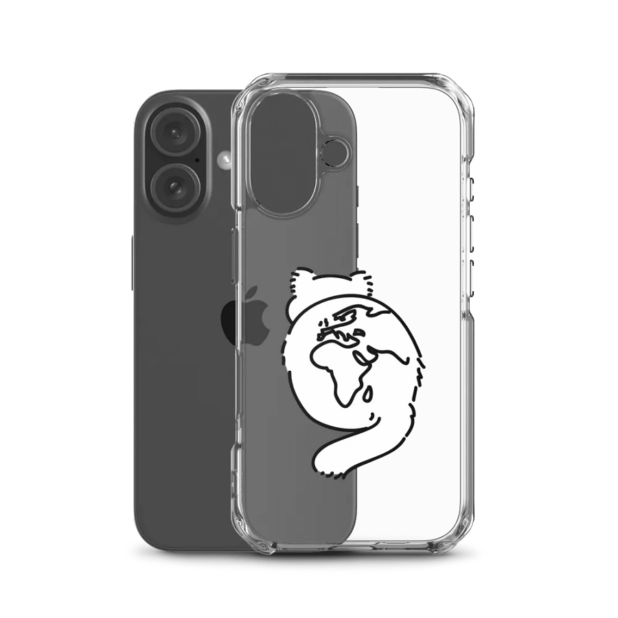 Planet Manul Africa & Europe - Clear iPhone Case product image (50)
