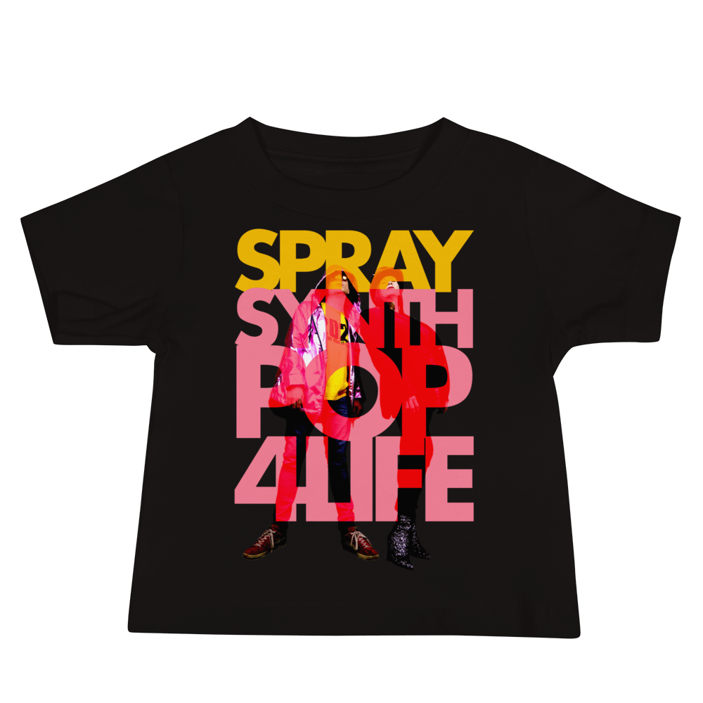 SPRAY - Synth Pop 4 Life baby T-shirt product image (2)
