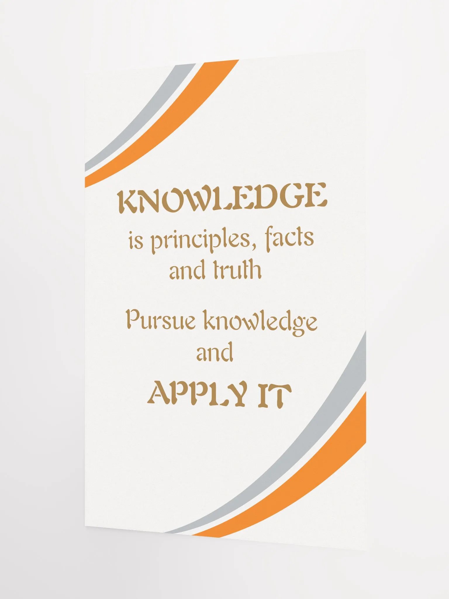 Knowledge Pursuit Poster product image (3)