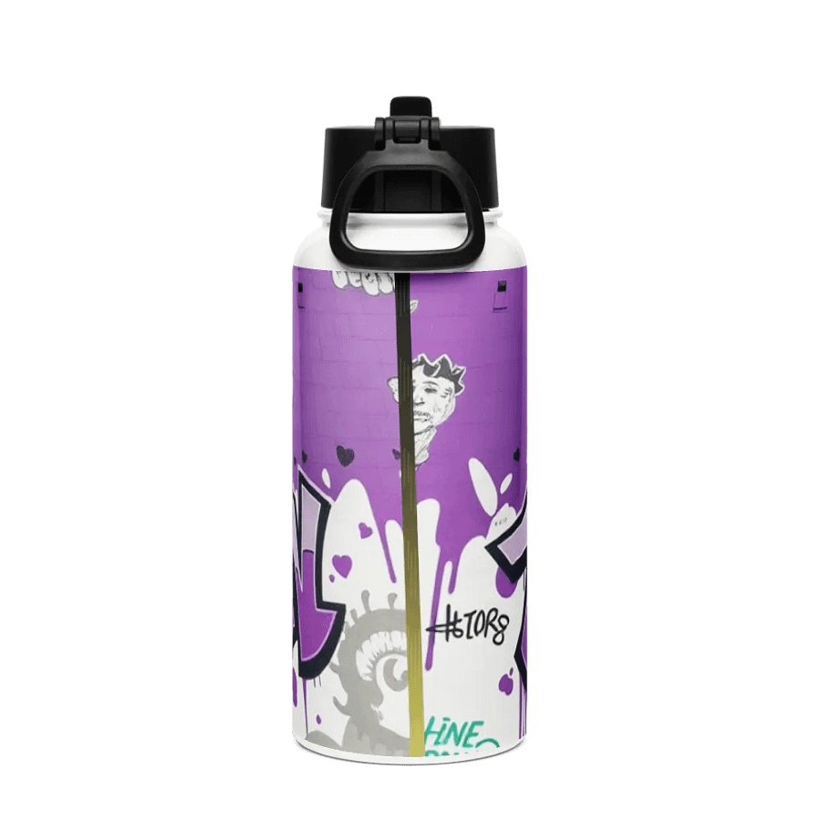 Menacing Jester Stainless Steel Water Bottle product image (2)