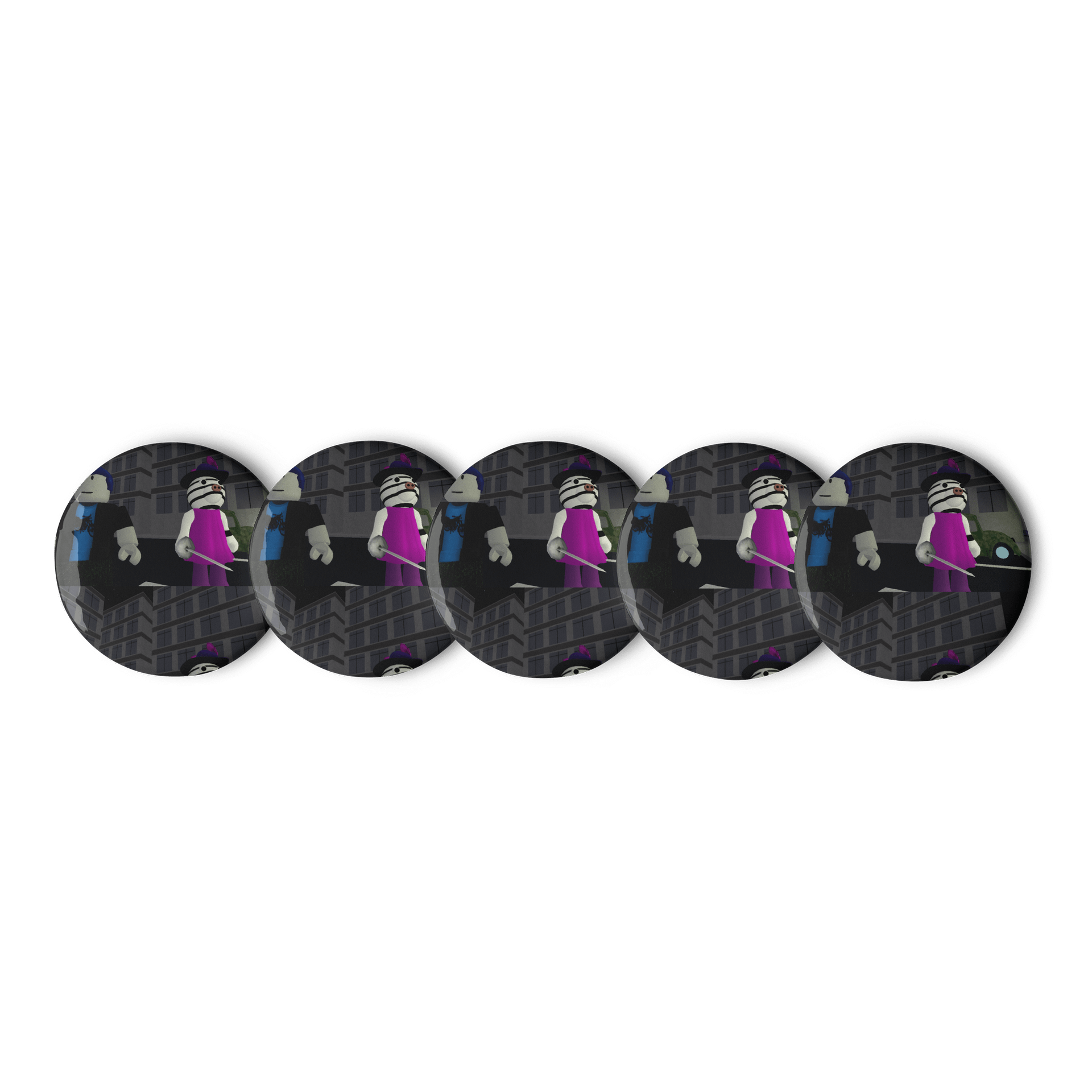 Roblox pigyy mall Pin Set product image (1)