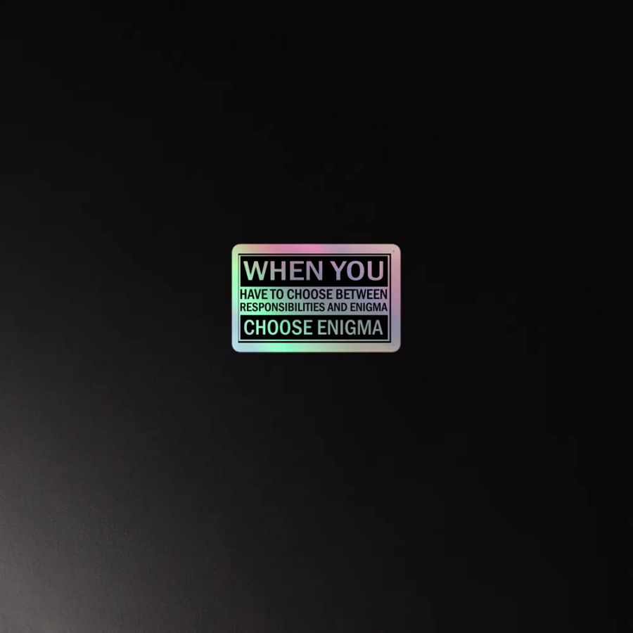 ENIGMA sticker product image (4)