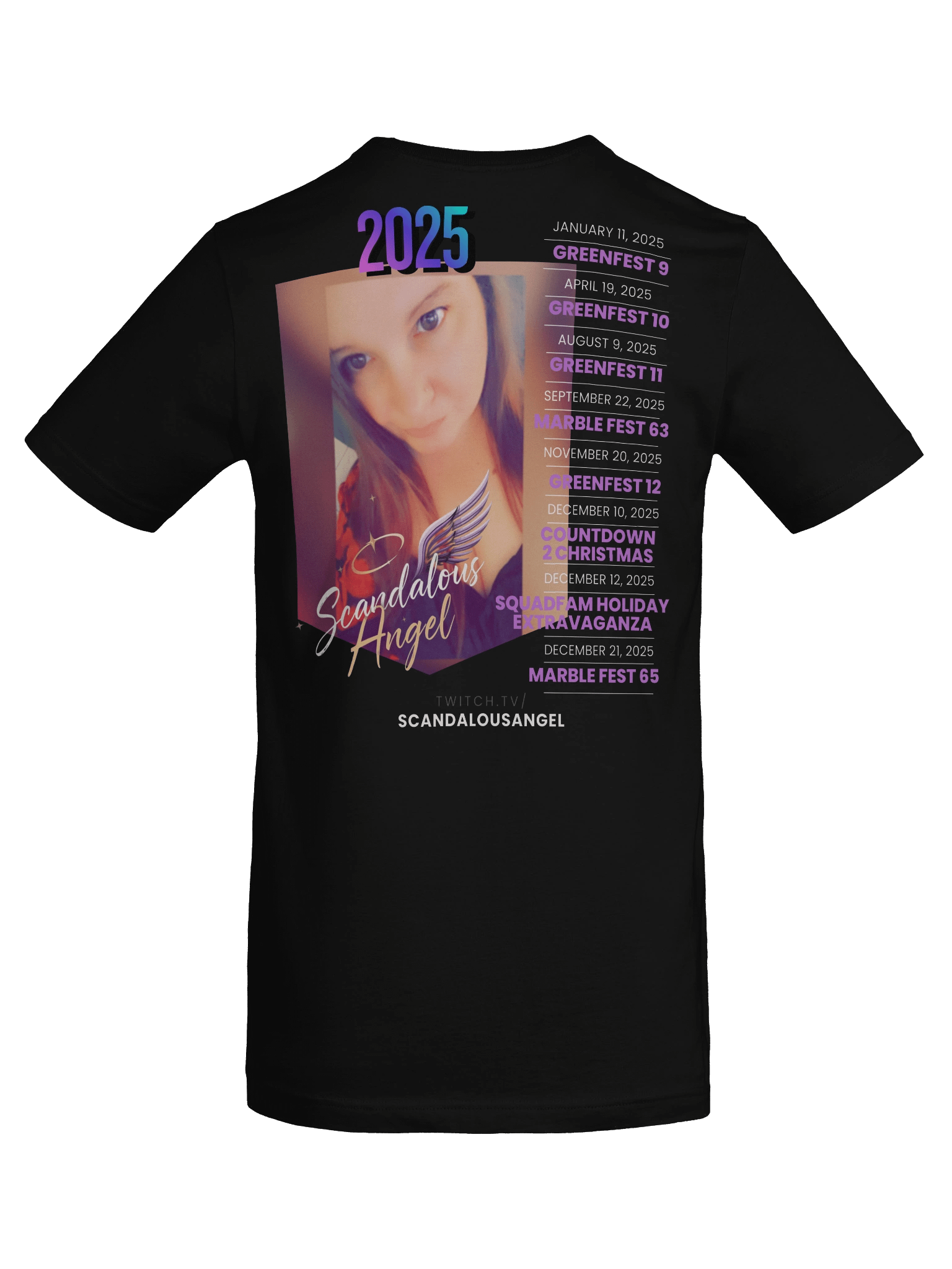 Angel's 2025 Tour Shirt product image (62)