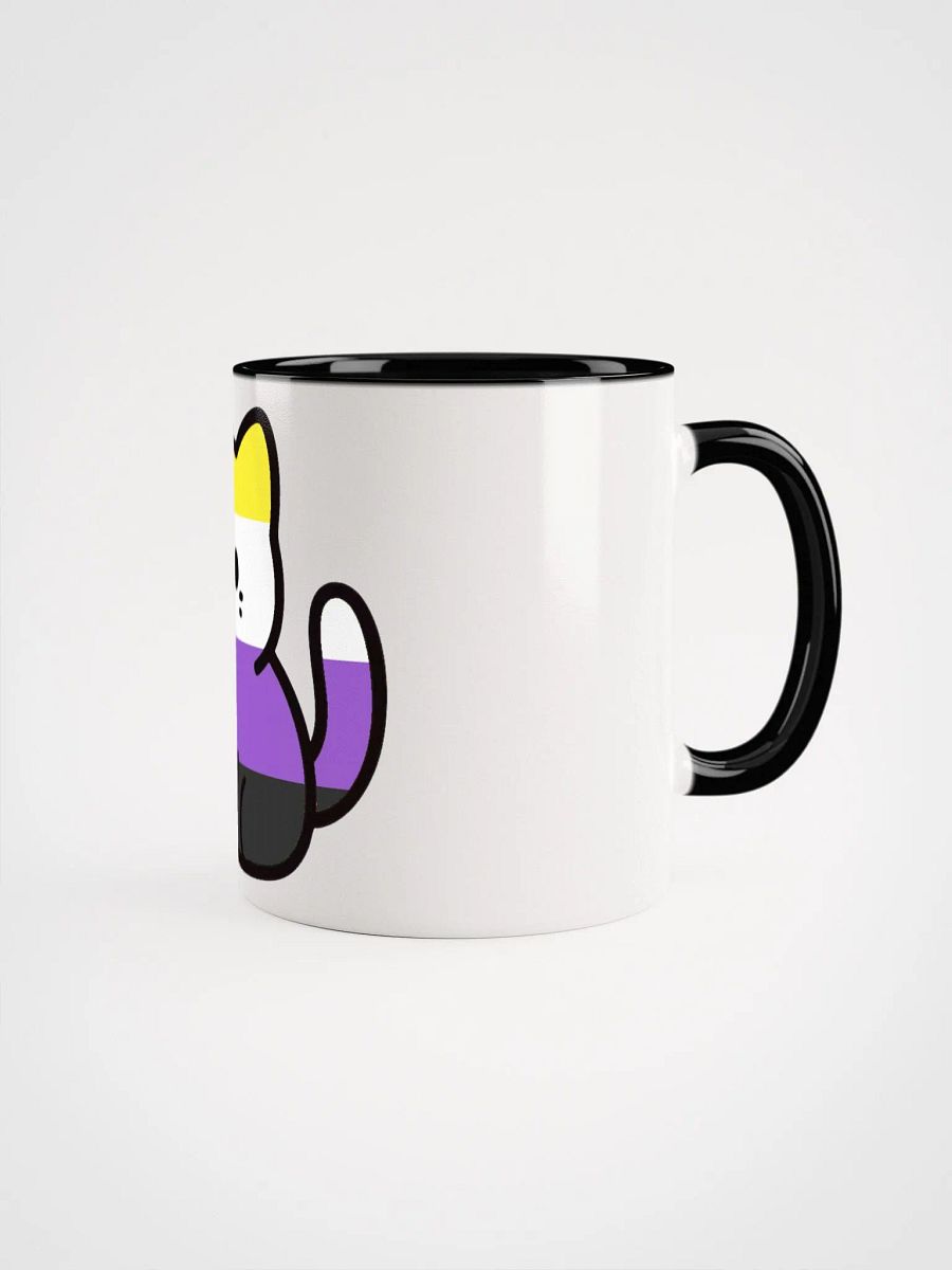 Nonbinary Pride Kitty Mug product image (10)