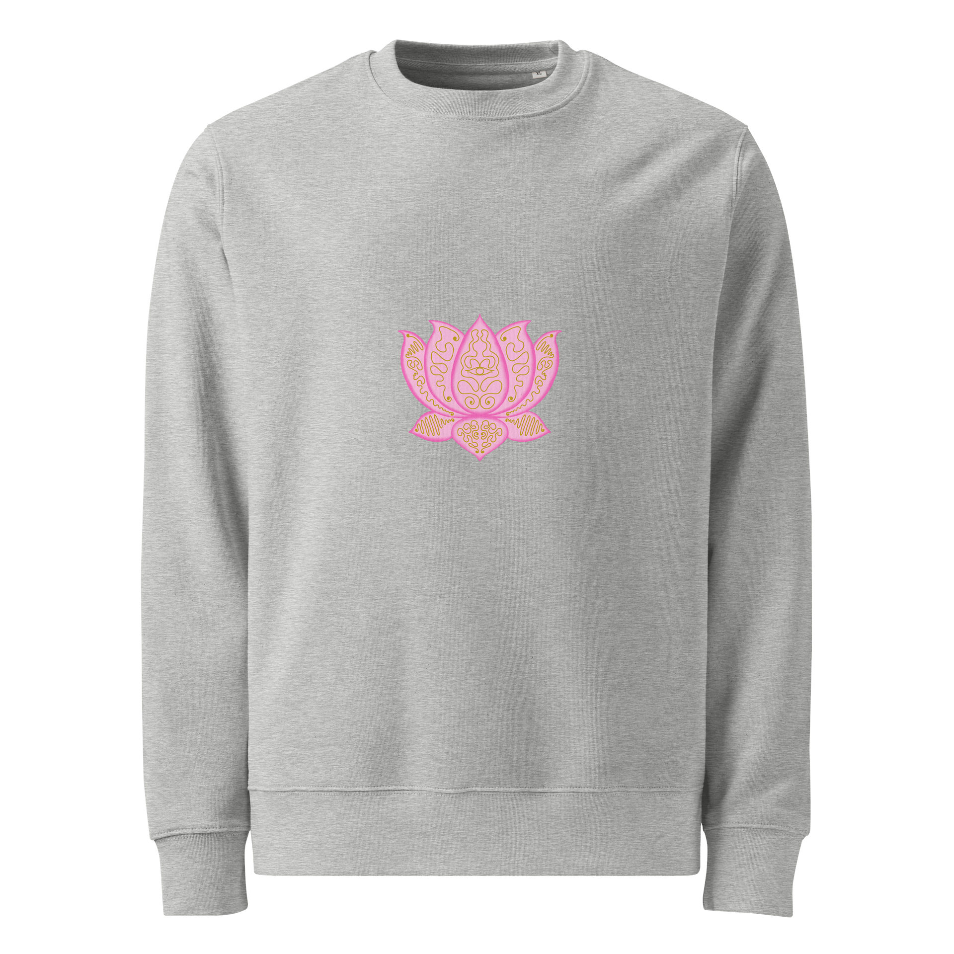 Golden Lotus Organic Sweatshirt product image (1)