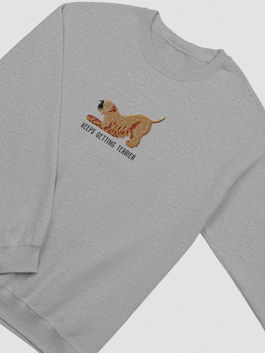 Keeps Getting Terrier Sweatshirt (Embroidered) of a Wheaten Terrier(2) product image (12)