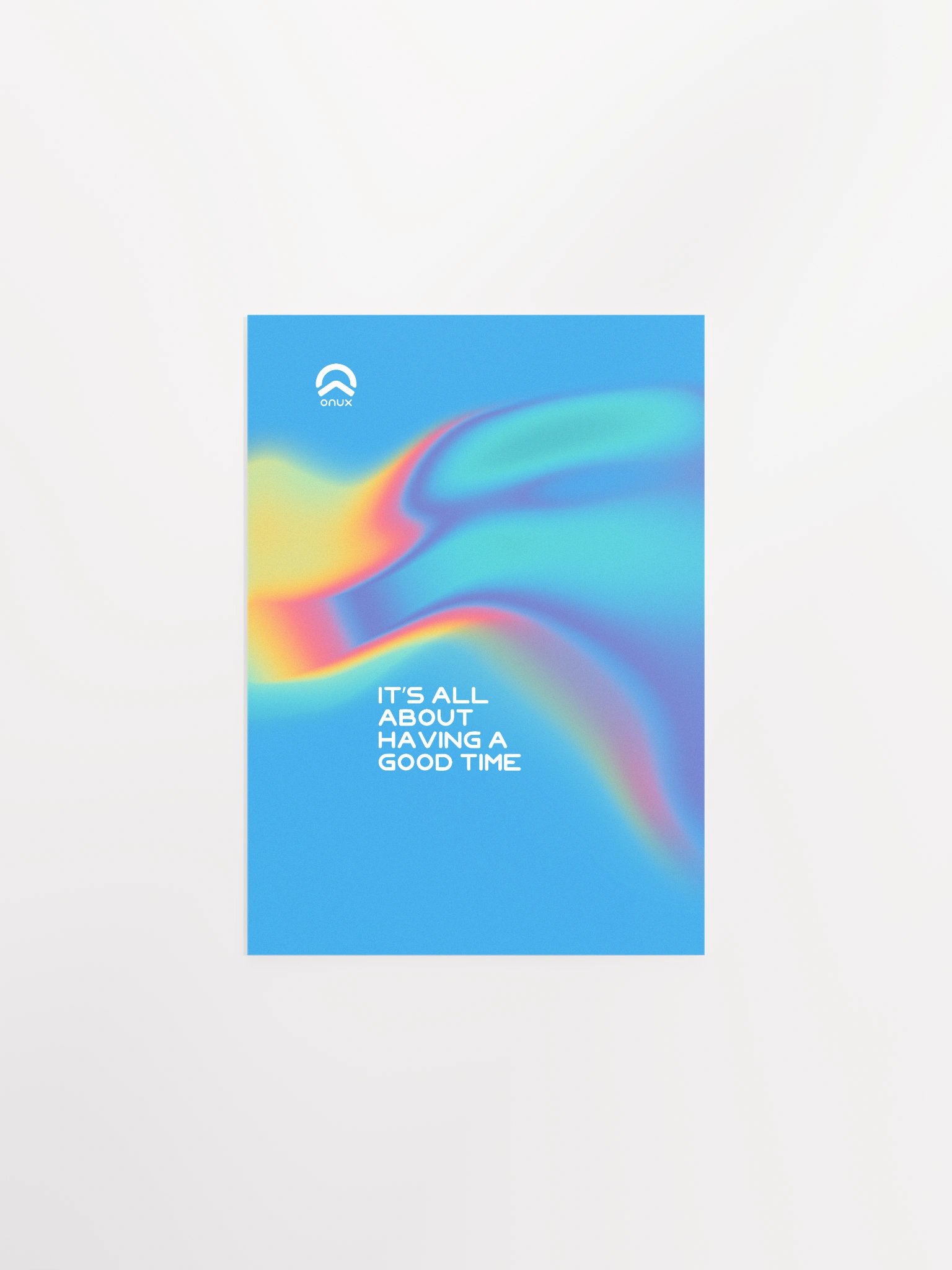 Onux - Gen1 - Poster - A | It's all about having a good time product image (3)