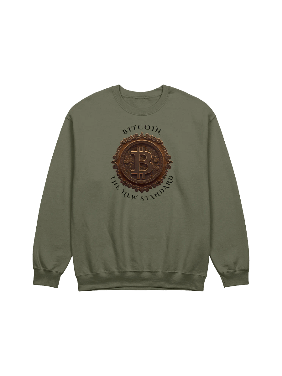 Bitcoin Ornamental Coin Sweatshirt product image (25)