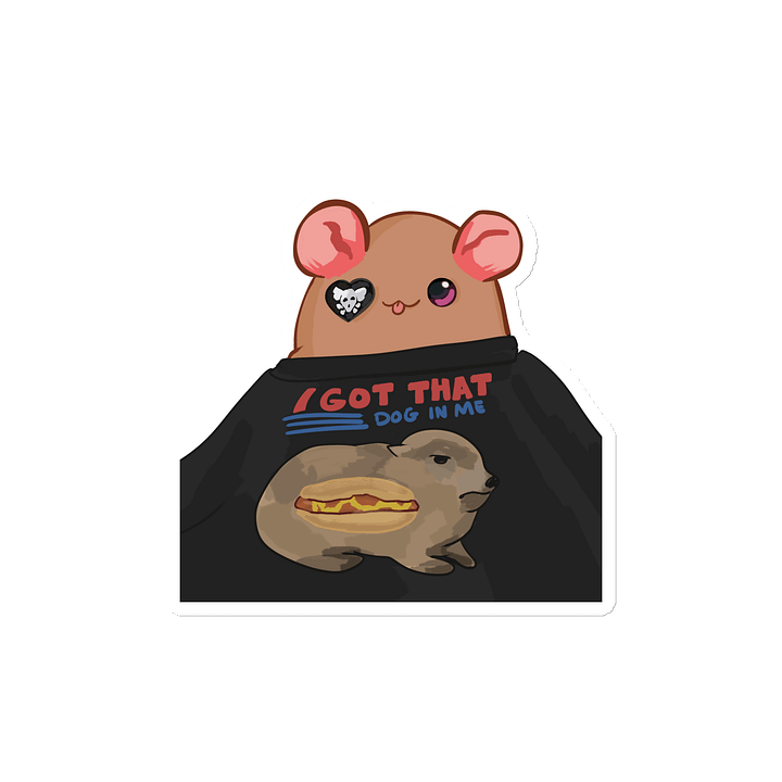 Potato Rat Dog in Me Magnet product image (2)