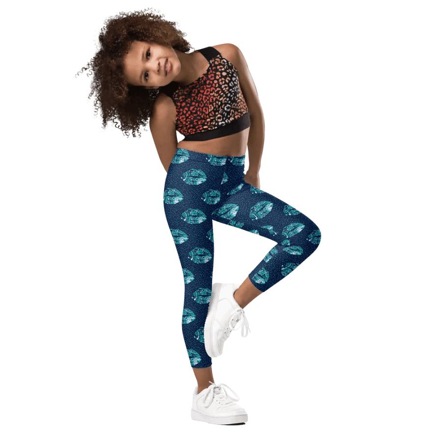 Marbelized Lips Leggings - Kids product image (10)