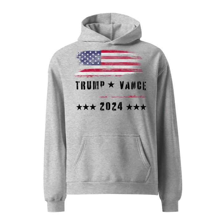 Trump-Vance Unity Oversized Hoodie product image (3)