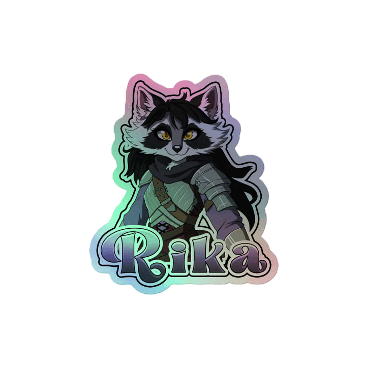 Rika - Holo sticker product image (2)