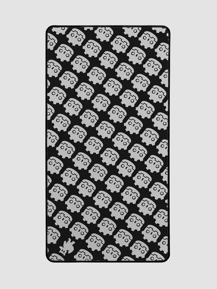 DESK MAT - GODOT & Fox Duotone Black and Grey 004 product image (2)