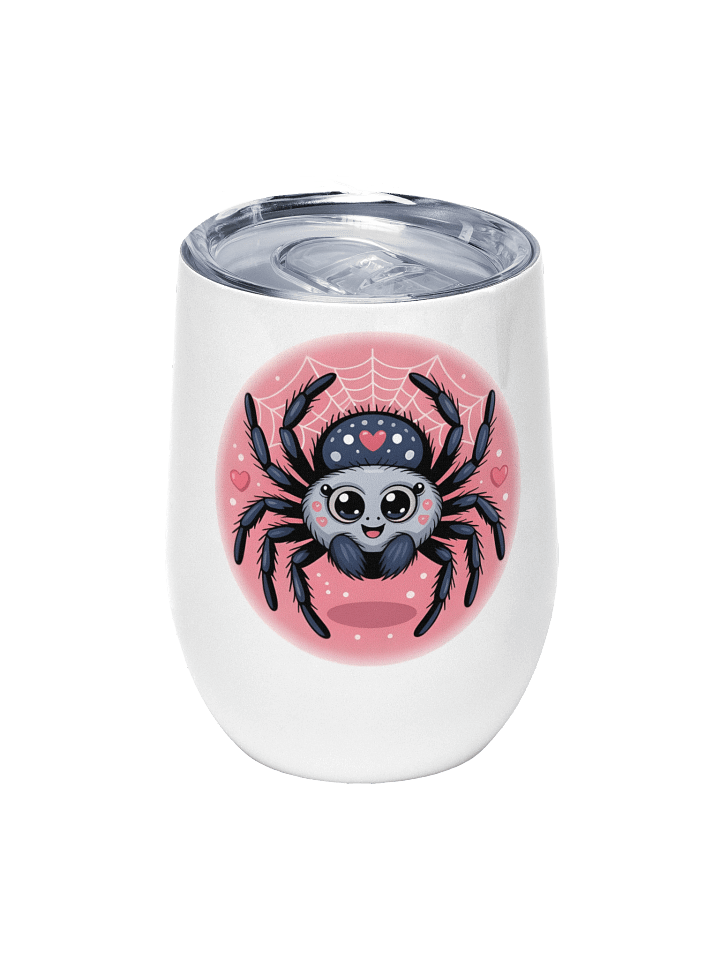 Happy Spooder Pink Tumbler product image (1)