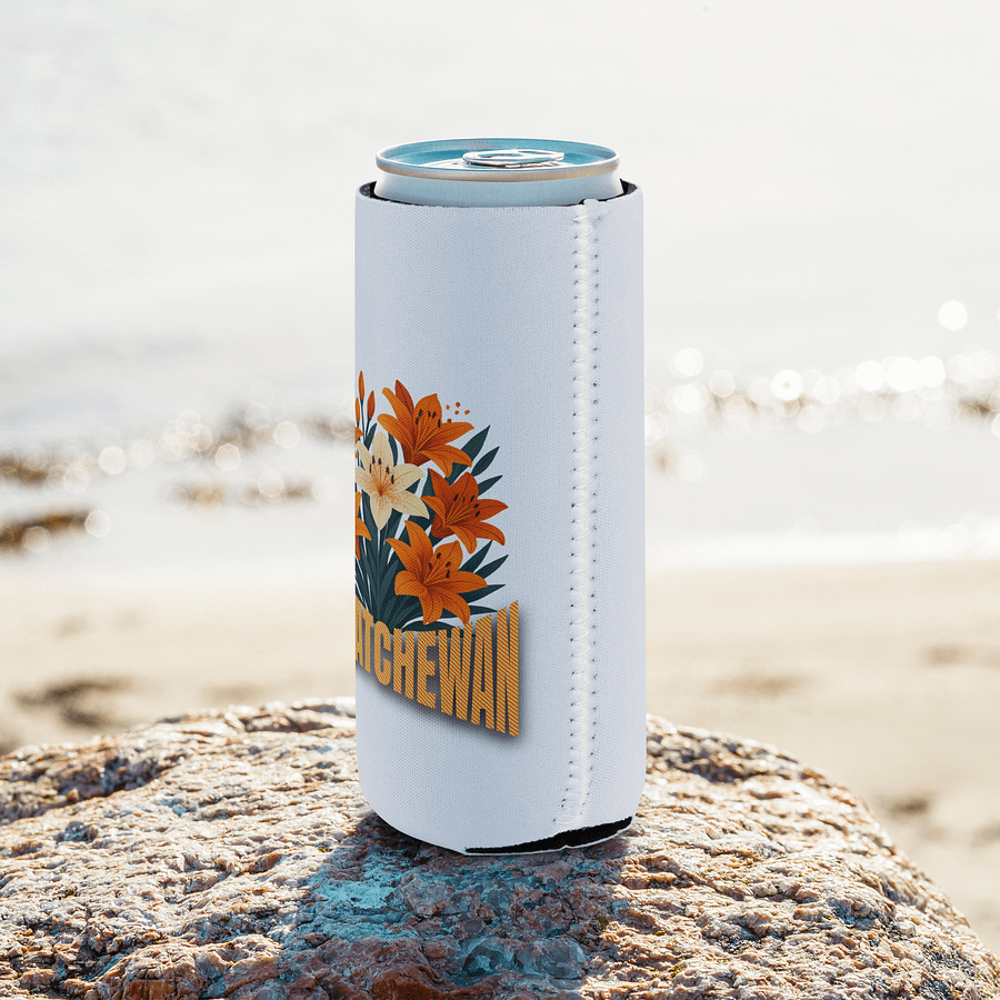 Saskatchewan Tiger Lily Can Cooler product image (8)