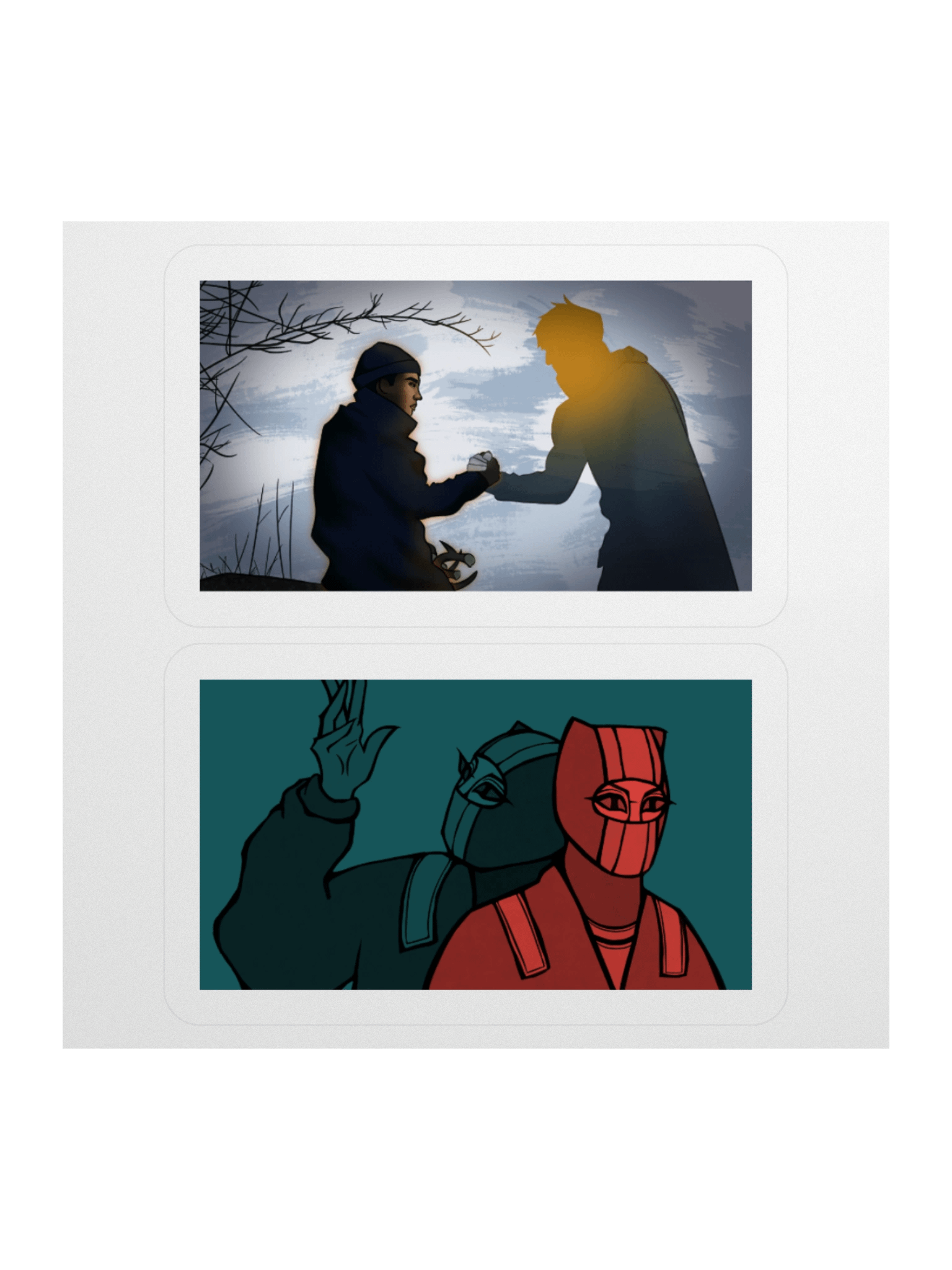 Two - Sticker Sheet product image (1)