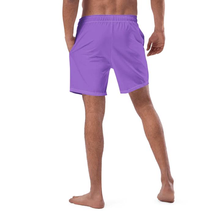 Plain Color Amethyst Swim Trunks product image (2)