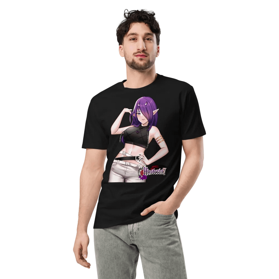 HysteriaV Vtuber T-Shirt (Purple) product image (3)