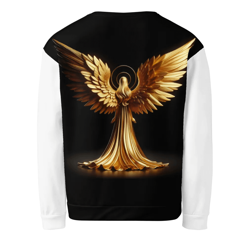 A Golden Angel and Cross - Unisex Sweatshirt #5 product image (3)