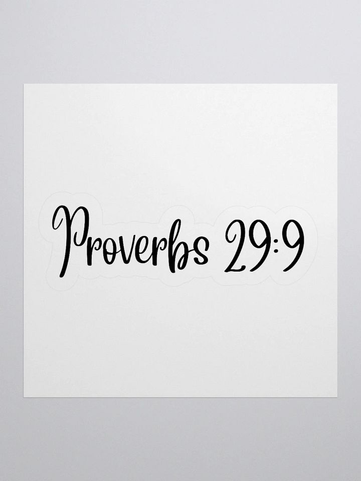 Proverbs 29:9 product image (3)